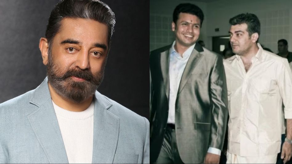 Ajith Kumar, Shalini and Kamal Haasan pays last respects to Vetri Duraisamy Ajith Kumar, Shalini and Kamal Haasan pays last respects to Vetri Duraisamy