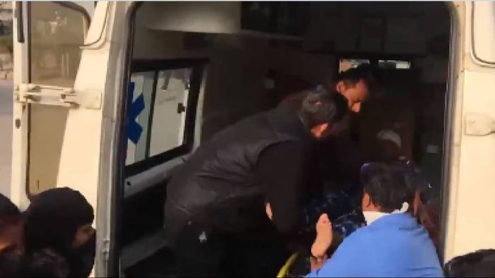 Haryana: Rapid Action Force personnel injured in farmers' protest, rushed to civil hospital in Ambala