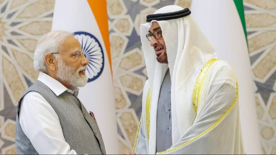 PM Modi and UAE President Al Nahyan's meeting strengthens India-UAE partnership PM Modi and UAE President Al Nahyan's meeting strengthens India-UAE partnership