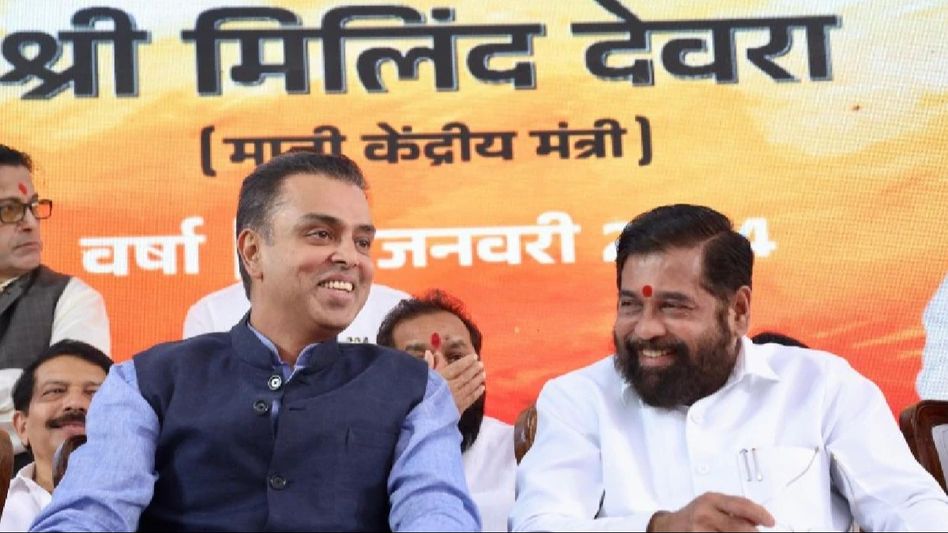 Shiv Sena nominates Milind Deora as Rajya Sabha candidate Shiv Sena nominates Milind Deora as Rajya Sabha candidate