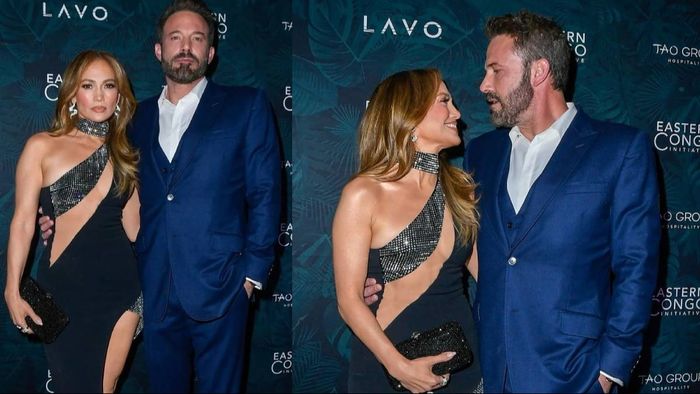 Jennifer Lopez and Ben Affleck attended the premiere of Lopez's movie, This Is Me...Now: A Love Story.