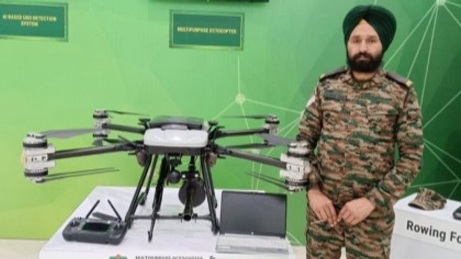 Indian army Havildar Varinder Singh honored with Vishisht Seva Medal Indian army Havildar Varinder Singh honored with Vishisht Seva Medal