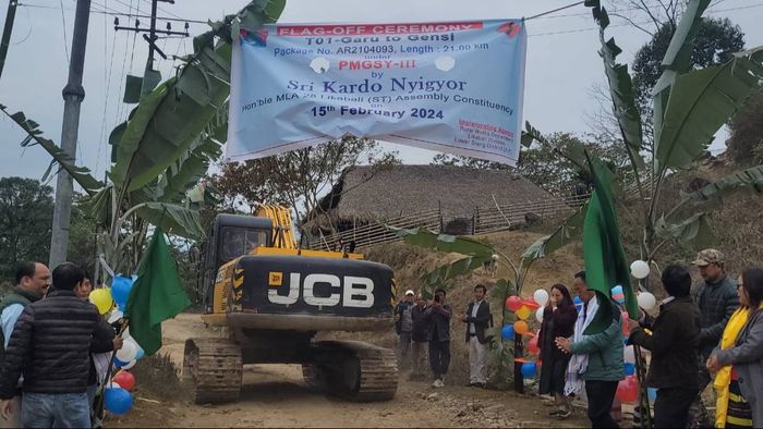 Election stunt or long-awaited relief? Arunachal MLA flags off controversial road project
