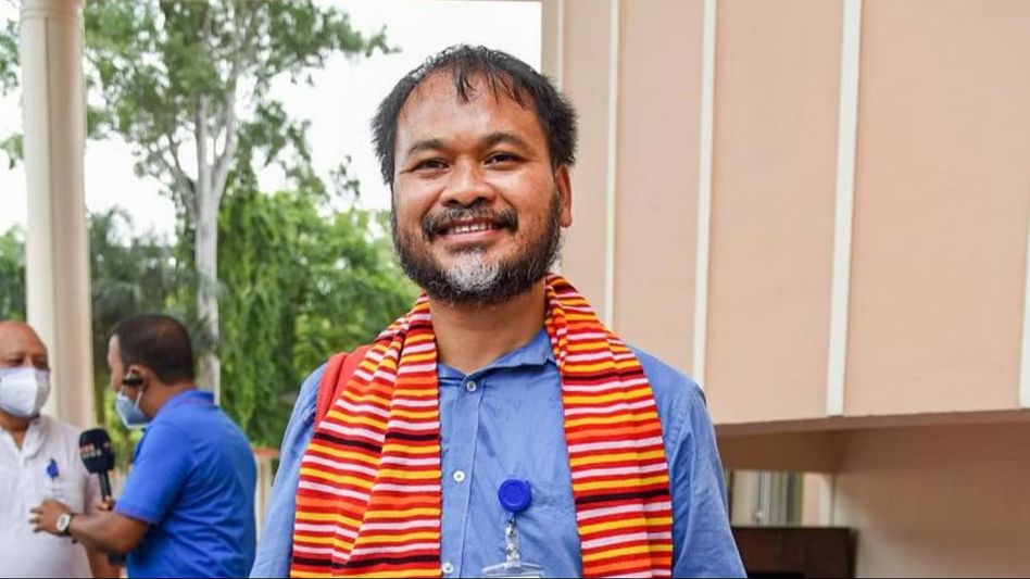 Assam: Sivasgar MLA Akhil Gogoi demands list of companies funding political parties to be made public Assam: Sivasgar MLA Akhil Gogoi demands list of companies funding political parties to be made public