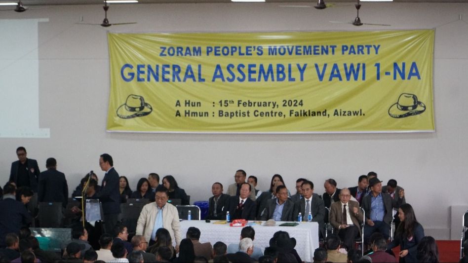 Mizoram: Lalliansawta named Zoram People's Movement party's president Mizoram: Lalliansawta named Zoram People's Movement party's president