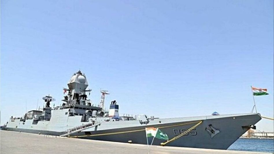 Indian Navy's INS Chennai rescues hijacked bulk carrier Indian Navy's INS Chennai rescues hijacked bulk carrier