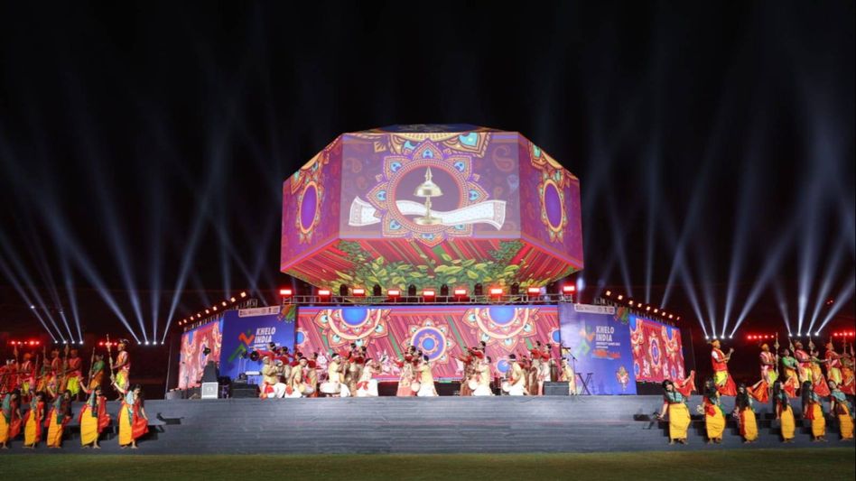 Khelo India University Games kicks off in Guwahati, 4500 athletes in participation Khelo India University Games kicks off in Guwahati, 4500 athletes in participation