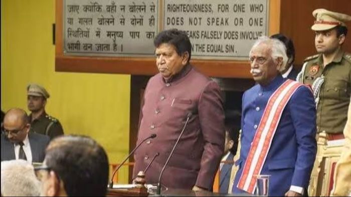 Haryana Assembly, No-Confidence Motion, Gian Chand Gupta, Bhupinder Singh Hooda, Manohar Lal Khattar, BJP-JJP government, Congress, Haryana politics