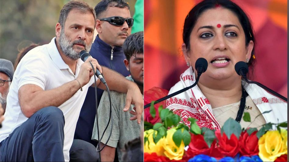 Rahul Gandhi stirs controversy, says ‘saw drunk people on road in Varanasi’, Smriti Irani hits back Rahul Gandhi stirs controversy, says ‘saw drunk people on road in Varanasi’, Smriti Irani hits back