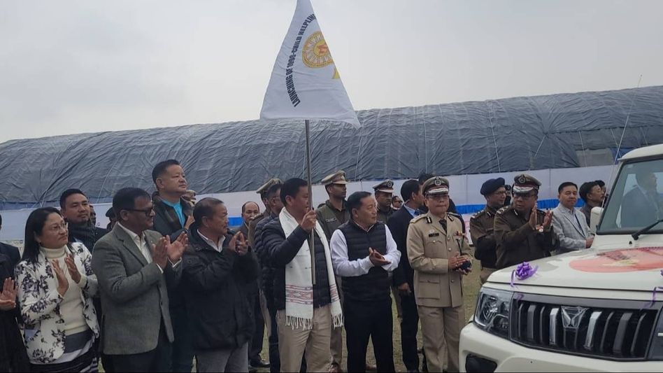 Arunachal: CM Pema Khandu flagged off 26 vehicles for child protection Arunachal: CM Pema Khandu flagged off 26 vehicles for child protection