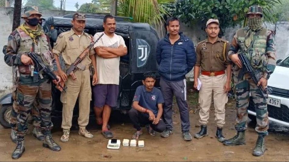 Assam: Brown sugar worth Rs 27 lakh in Cachar District, 1 held Assam: Brown sugar worth Rs 27 lakh in Cachar District, 1 held