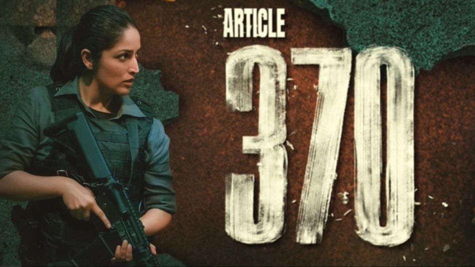 Article 370" opens strong with ₹5.75 crore on day 1 Article 370" opens strong with ₹5.75 crore on day 1