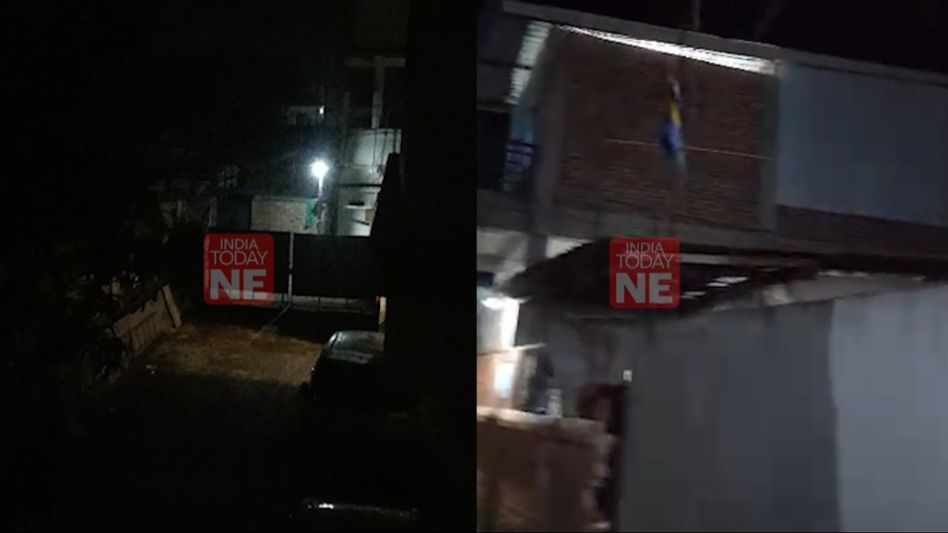 Manipur: Heavy cross-firing in Imphal East district Manipur: Heavy cross-firing in Imphal East district