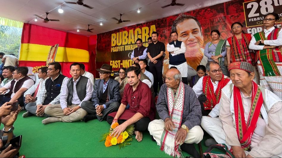 Tripura: Former TIPRA Motha chief Pradyot Manikya rushes to Delhi after Centre's call during hunger strike Tripura: Former TIPRA Motha chief Pradyot Manikya rushes to Delhi after Centre's call during hunger strike