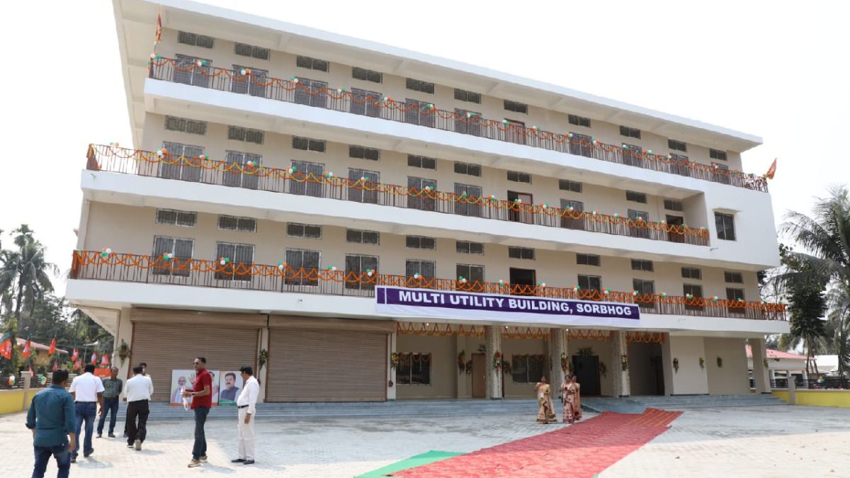 Assam CM inaugurates Rs 10 Crore multi utility building in Sorbhog Assam CM inaugurates Rs 10 Crore multi utility building in Sorbhog