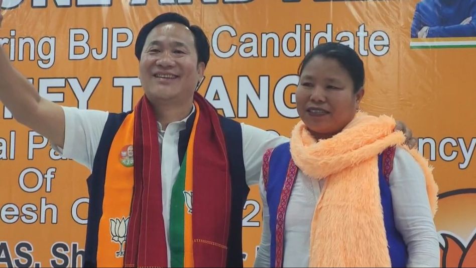 Arunachal East MP Tapir Gao faces anti-incumbency; BJP youth leader Nuney Tayang declares candidacy Arunachal East MP Tapir Gao faces anti-incumbency; BJP youth leader Nuney Tayang declares candidacy