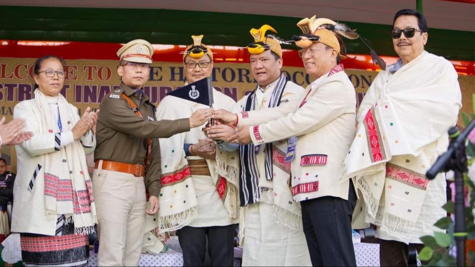 Arunachal government inaugurates 27th district, Keyi Panyor, amid grand celebrations Arunachal government inaugurates 27th district, Keyi Panyor, amid grand celebrations