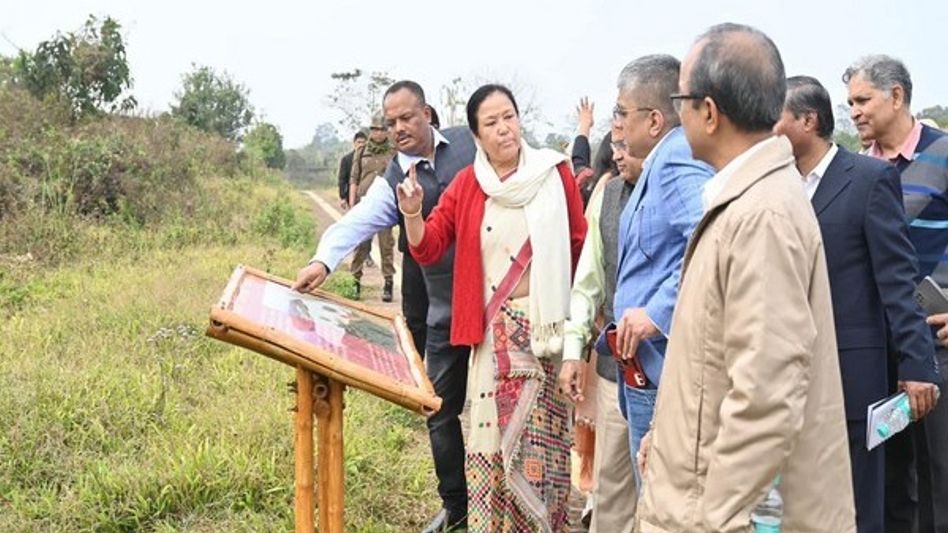 Assam: India's UNESCO ambassador visits Charaideo Moidams Assam: India's UNESCO ambassador visits Charaideo Moidams