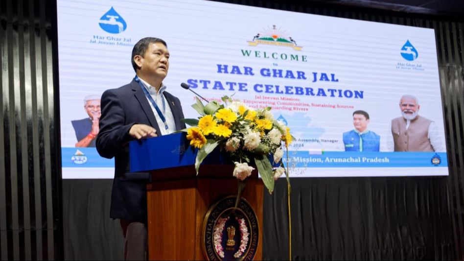 Arunachal ranks first among northeastern states in implementing the JJM scheme Arunachal ranks first among northeastern states in implementing the JJM scheme