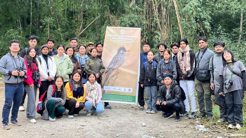 Arunachal: 2-day-long Aalo bird walk concludes successfully Arunachal: 2-day-long Aalo bird walk concludes successfully