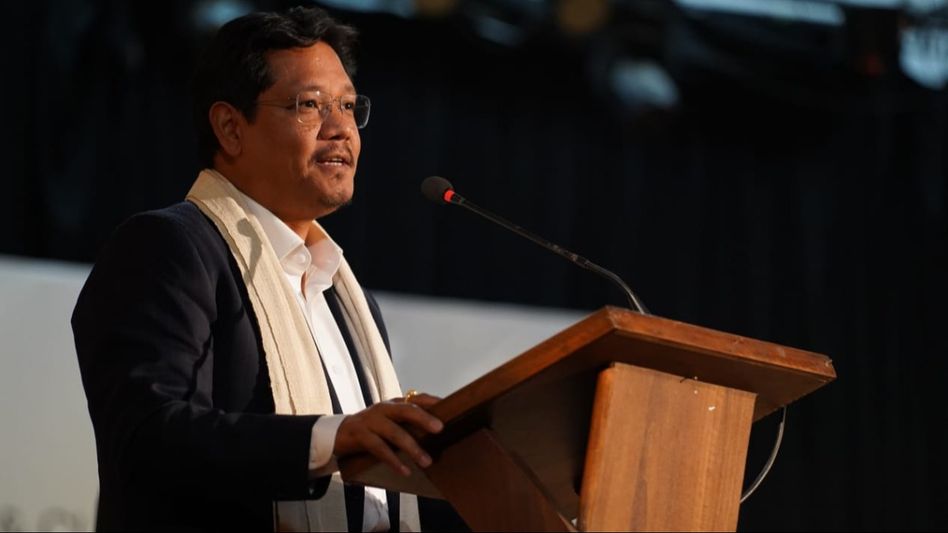 Meghalaya CM lays foundation stone for the refurbishing of State Central Library Meghalaya CM lays foundation stone for the refurbishing of State Central Library
