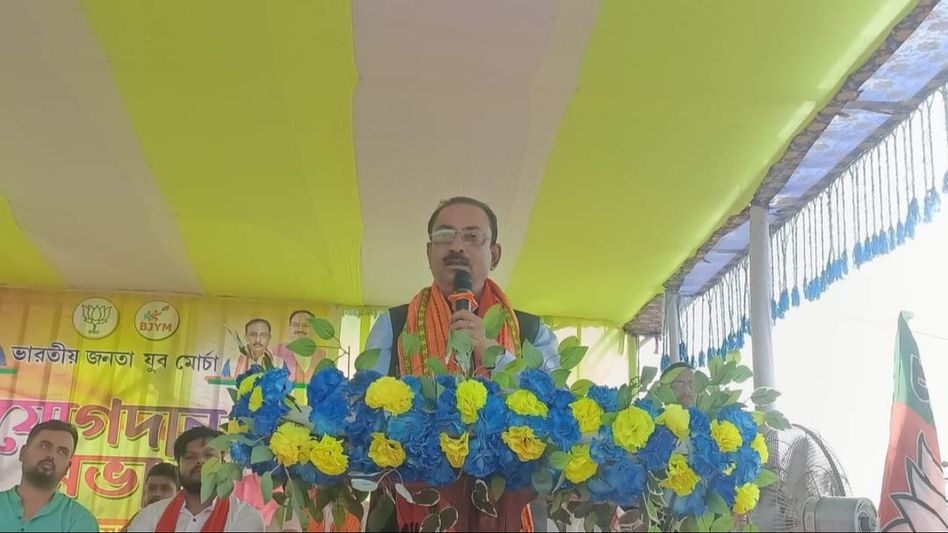 People determined to support BJP due to development works: Tripura BJP president People determined to support BJP due to development works: Tripura BJP president