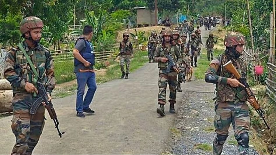 Manipur: Indian Army officer abducted from home in Thoubal district Manipur: Indian Army officer abducted from home in Thoubal district