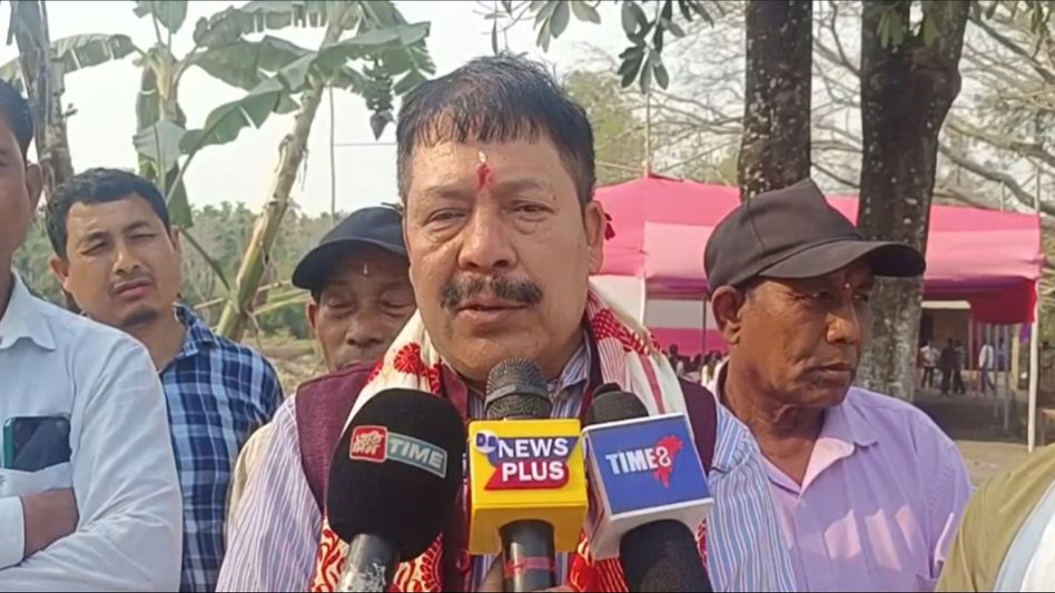Gun politics won't work in Kokrajhar, EVM and ballot papers to run in Kokrajhar: MP Nabakumar Sharania Gun politics won't work in Kokrajhar, EVM and ballot papers to run in Kokrajhar: MP Nabakumar Sharania