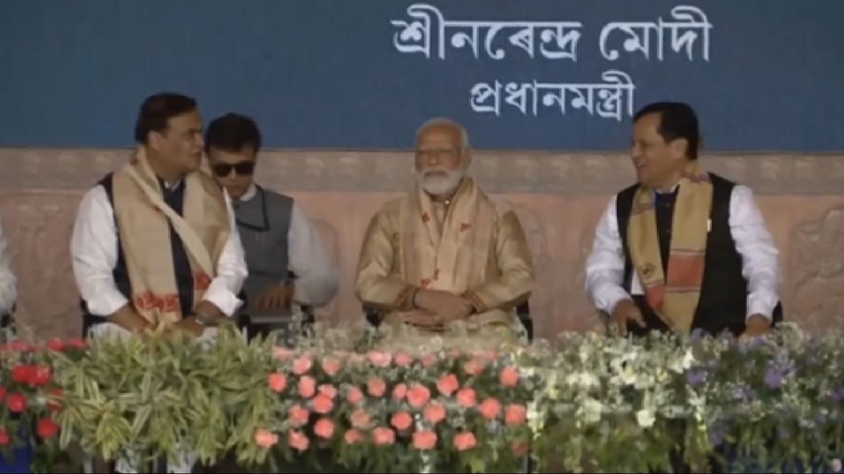 Prime Minister Narendra Modi inaugurates projects worth Rs 18,000 crore in Jorhat Prime Minister Narendra Modi inaugurates projects worth Rs 18,000 crore in Jorhat