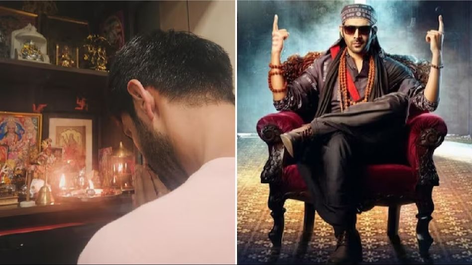 Kartik Aaryan announces shoot for ‘Bhool Bhulaiyaa 3’; Vidya Balan, Triptii Dimri to share the screen Kartik Aaryan announces shoot for ‘Bhool Bhulaiyaa 3’; Vidya Balan, Triptii Dimri to share the screen