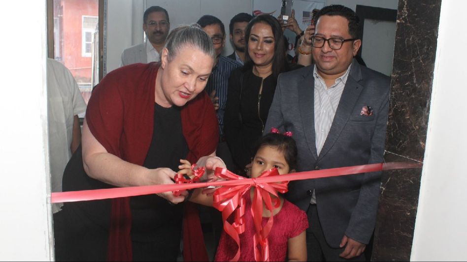 Assam: Community Library in Guwahati gets its first American Shelf Assam: Community Library in Guwahati gets its first American Shelf