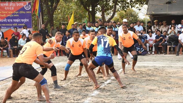 The men's title in Kabaddi was won by the 12th APBn, Jamugurihat.
