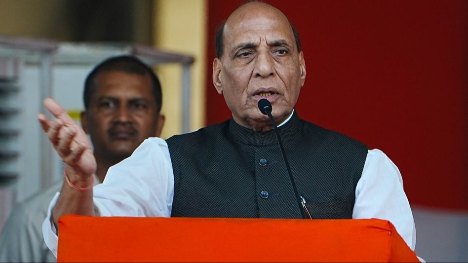 Assam: Rajnath Singh accuses Congress for representing one family as 'God', outlines BJP's intent and international stance Assam: Rajnath Singh accuses Congress for representing one family as 'God', outlines BJP's intent and international stance