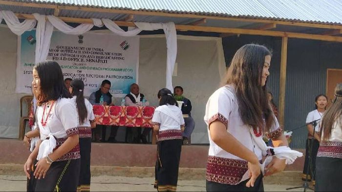 Manipur: Outreach program held in Kangpokpi to empower youth on electoral awareness