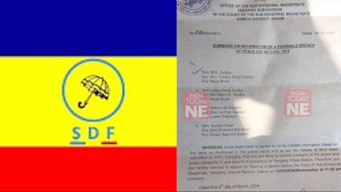 Sikkim: SDF challenges issuance of bind down notices, alleges selective approach