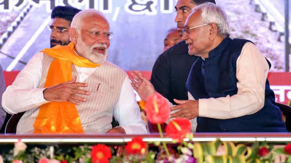 NDA announces seat-sharing in Bihar: BJP to contest 17, JD(U) 16, Chirag's LJP 5 NDA announces seat-sharing in Bihar: BJP to contest 17, JD(U) 16, Chirag's LJP 5