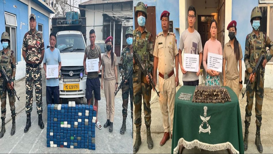 Manipur police destroy massive cache of narcotics in Imphal West Manipur police destroy massive cache of narcotics in Imphal West