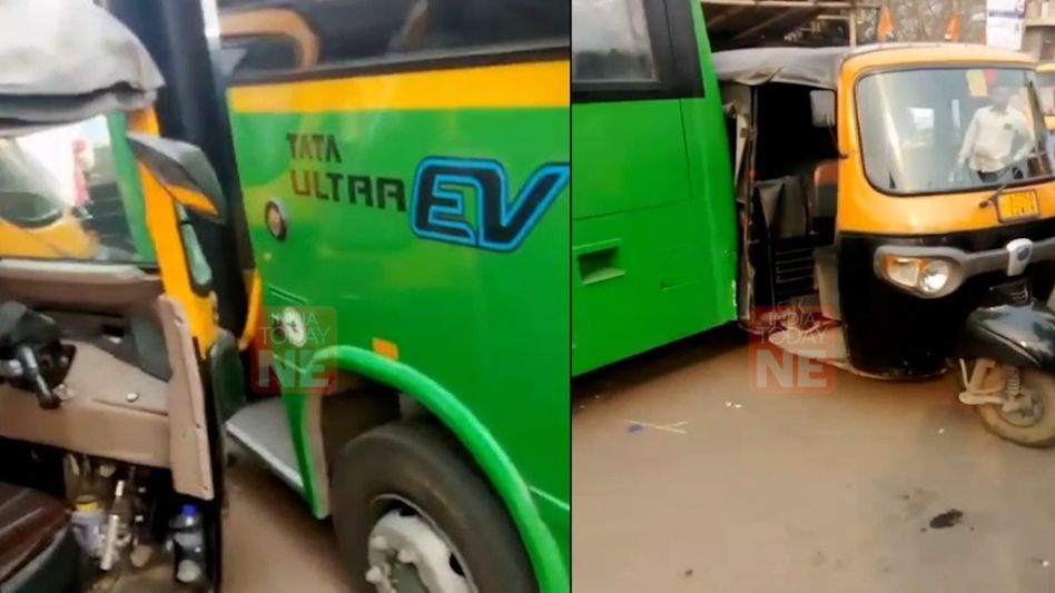 Assam: Horrific road accident in Guwahati leaves 1 dead, several injured Assam: Horrific road accident in Guwahati leaves 1 dead, several injured