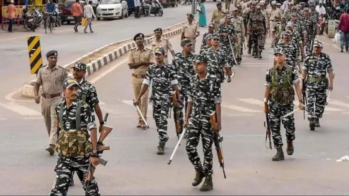Tripura : 70 companies of central forces arrive in state for LS polls