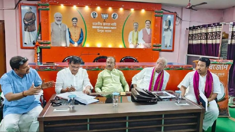 BJP forms 74-Member Lok Sabha Election Management Committee in Tripura BJP forms 74-Member Lok Sabha Election Management Committee in Tripura