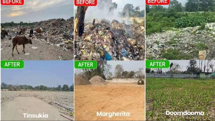 Tinsukia District Sets Benchmark in Legacy Waste Eradication via Bio-Mining