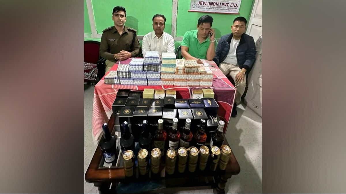 Arunachal: Flying squads seize liquor bottles and Rs 40 lakh cash in Pasighat ahead of elections Arunachal: Flying squads seize liquor bottles and Rs 40 lakh cash in Pasighat ahead of elections