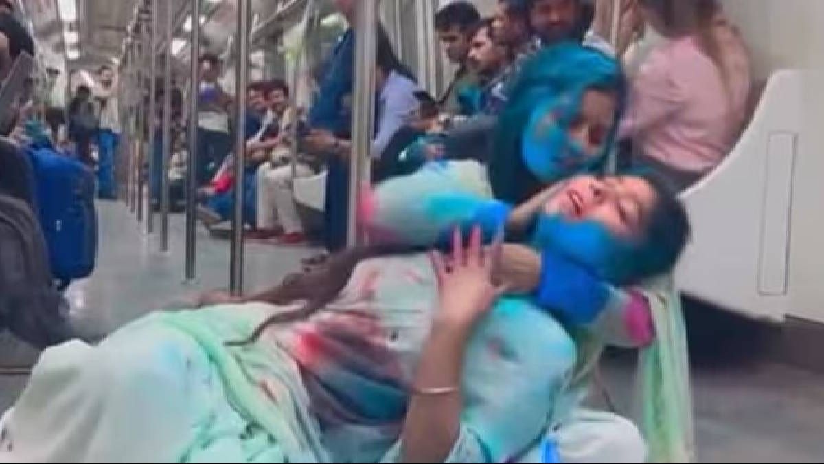 DMRC questions authenticity of viral metro Holi video, is it deep fake?