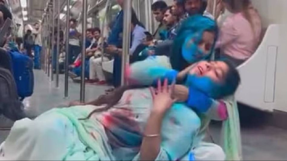 DMRC questions authenticity of viral metro Holi video, is it deep fake? DMRC questions authenticity of viral metro Holi video, is it deep fake?