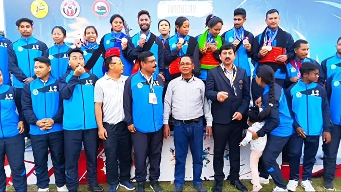 Assam secured third place in the North East Games 2024 with 40 gold and 50 silver medals