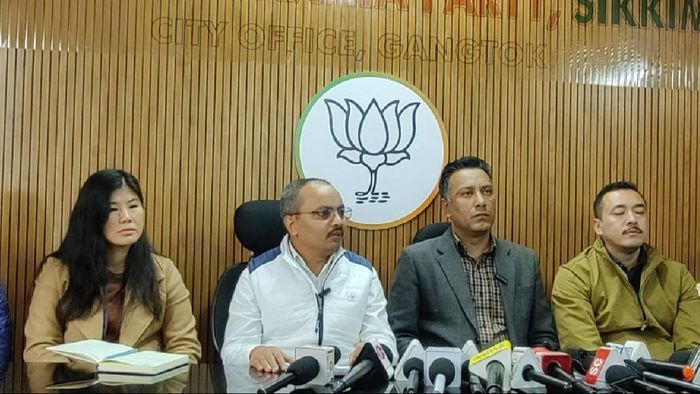 Sikkim BJP takes solo path, breaks alliance with SKM over corruption allegations