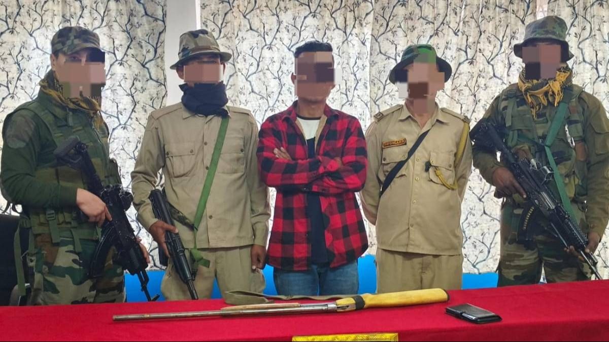 Nagaland: Assam Rifles apprehend NSCN-KYA member in Merangkong