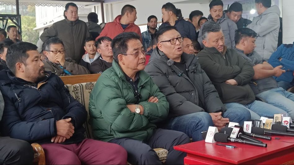 Sikkim: Aspiring SKM candidate Gyanden Lachungpa mulls to file independent candidature  Sikkim: Aspiring SKM candidate Gyanden Lachungpa mulls to file independent candidature