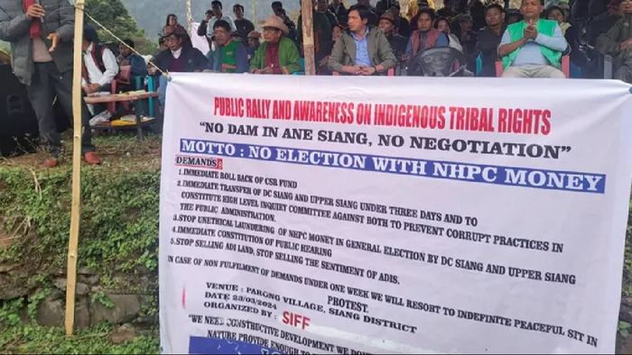 Arunachal: Over 1,500 farmers demand rollback of NHPC CSR funds amid concerns of corruption