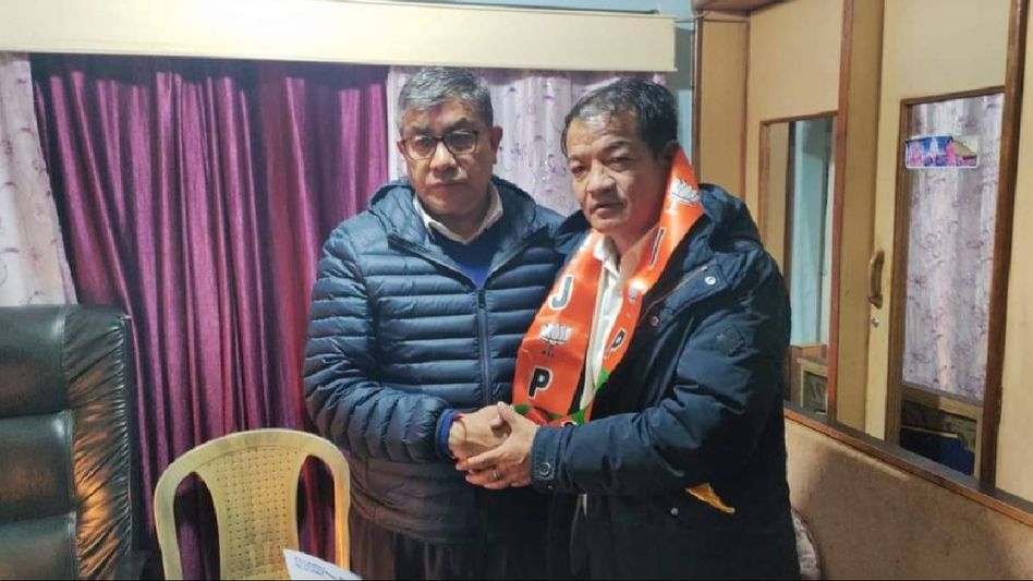 Sikkim: Ex-SIDICO chairman Janak Gurung joins BJP Sikkim: Ex-SIDICO chairman Janak Gurung joins BJP